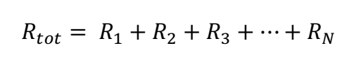 Rtot Formula