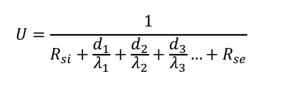 U-value Formula 3